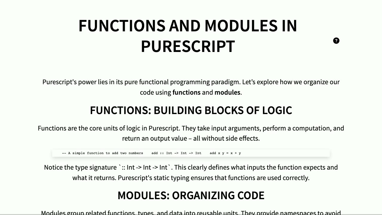Purescript