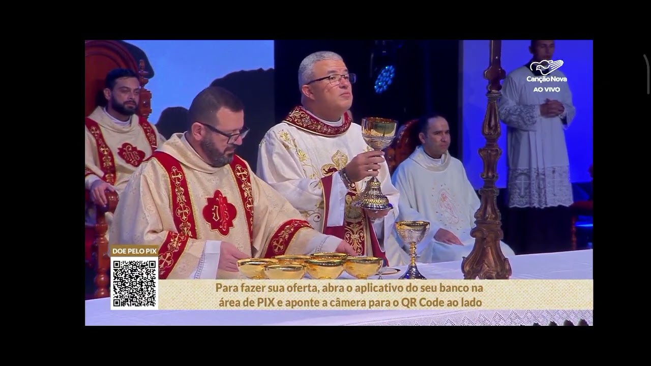 Coral CançãoNova - Ao celebrar nossa Páscoa (Em procissão vão o pão e o vinho) | Semana Santa 2025