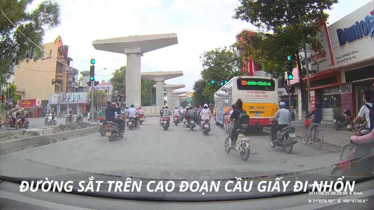 Urban railway lines  Nhon-Hanoi station | Đường sắt nhổn ga hà nội | Hanoi Discovery Travel