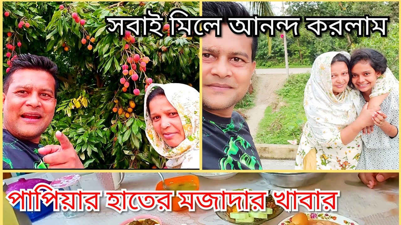 মেয়ের সাথে সুন্দর সময় কাটালাম/দুপুরে পাপিয়ার হাতের মজাদার খাবার খেলাম/Youtuber Nazmul Bappy