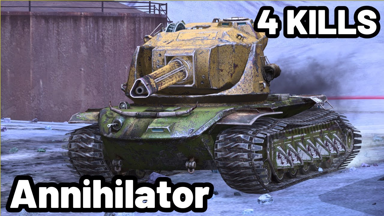 Annihilator | 4.9K DAMAGE | 4 KILLS | WOT Blitz Pro Replays