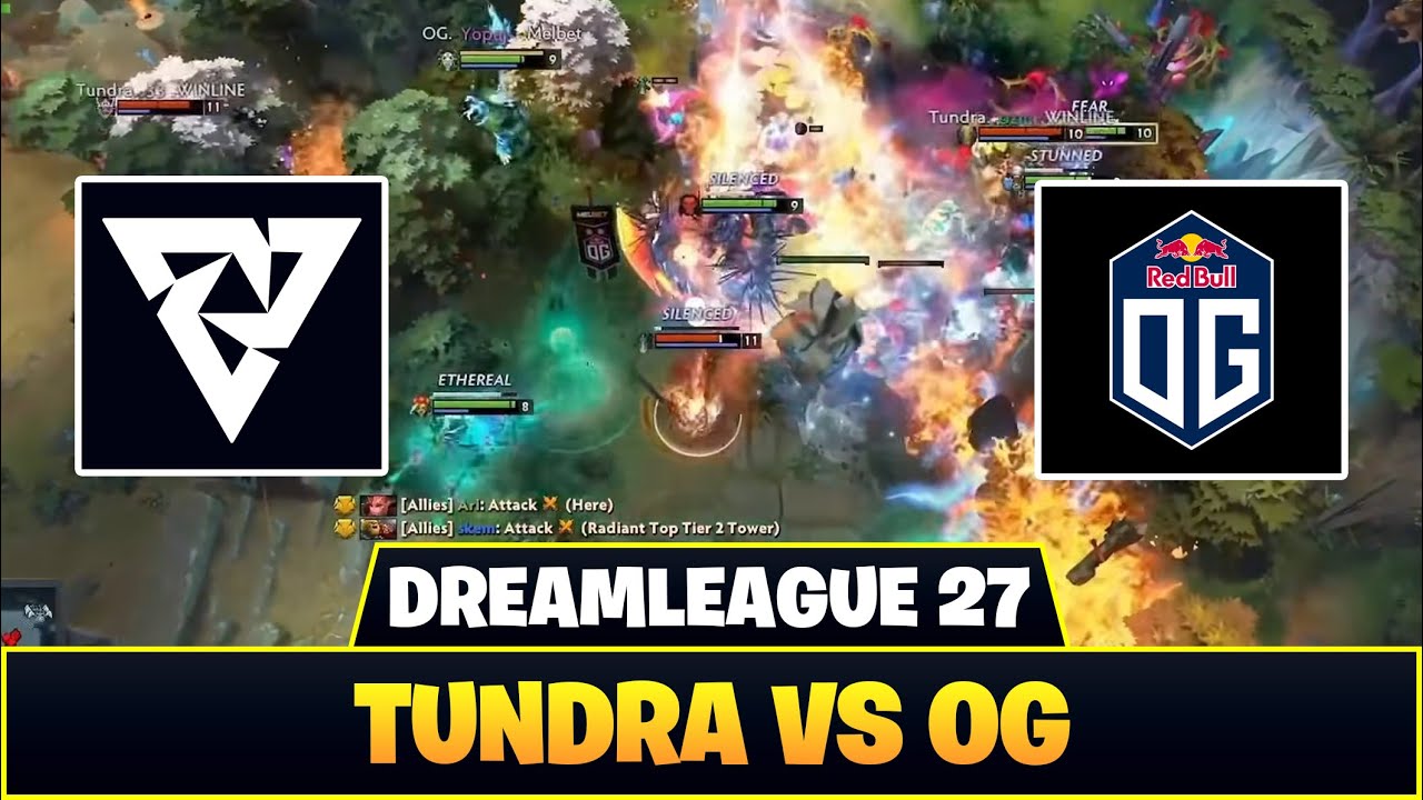 [ID] TEAMFIGHT BRUTAL! EARTH SPIRIT COY! TUNDRA VS OG ▌DREAMLEAGUE S27 DOTA 2 HIGHLIGHTS