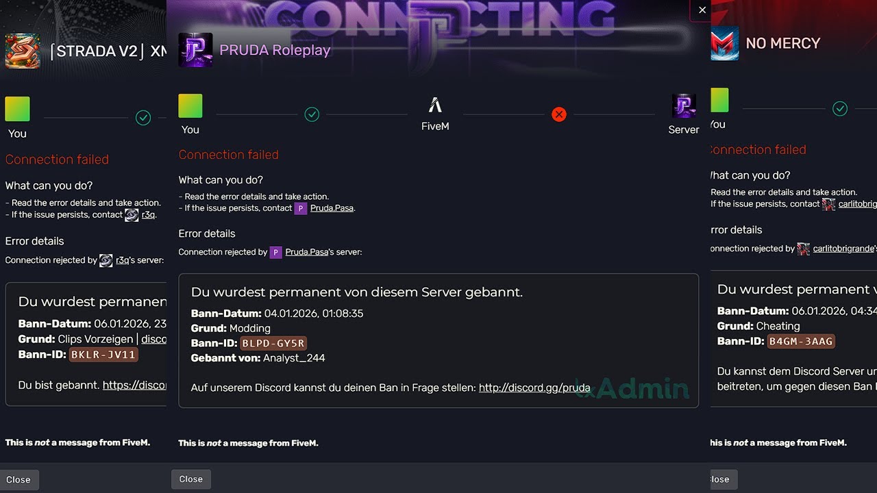 FIVEM BANNED EVERYWHERE 🫨😵‍💫‼️ | DRAKEN 👻