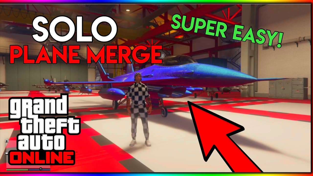 *SOLO* Modded Planes Merge Glitch - GTA Online