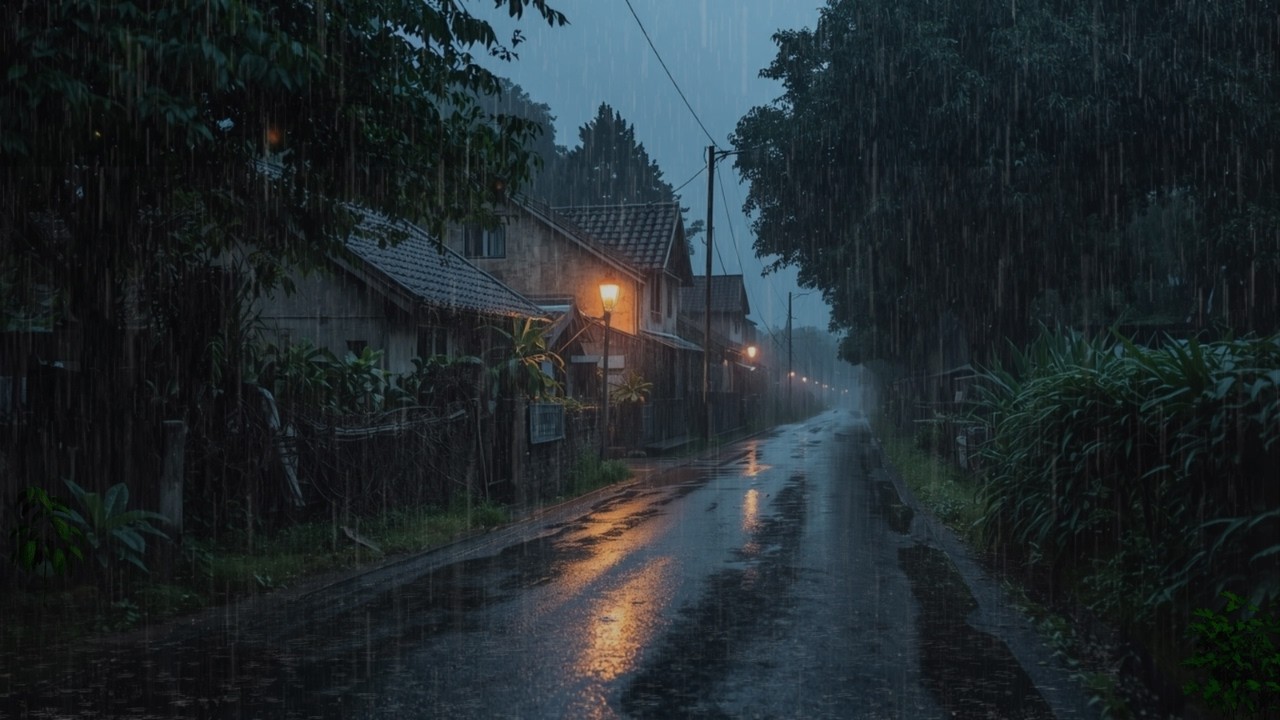 Sounds of Rain & Thunder for Deep Sleep – Relax Your Mind & Sleep Peacefully Tonight