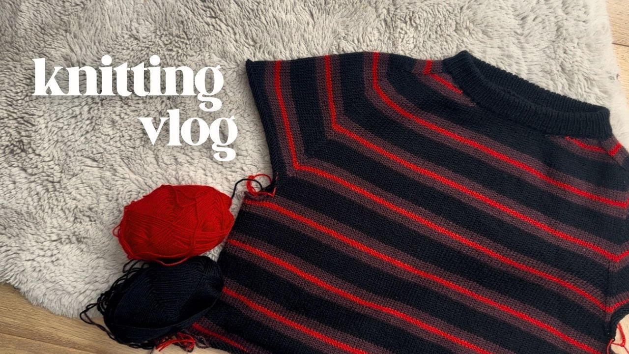 A New Obsession | Knitting Vlog | Ivy Tee