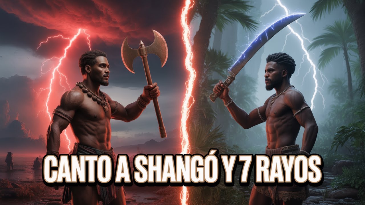 Canto a: Shango y Siete Rayos – TOQUES DE TAMBOR YORUBA Y MAYOMBE 