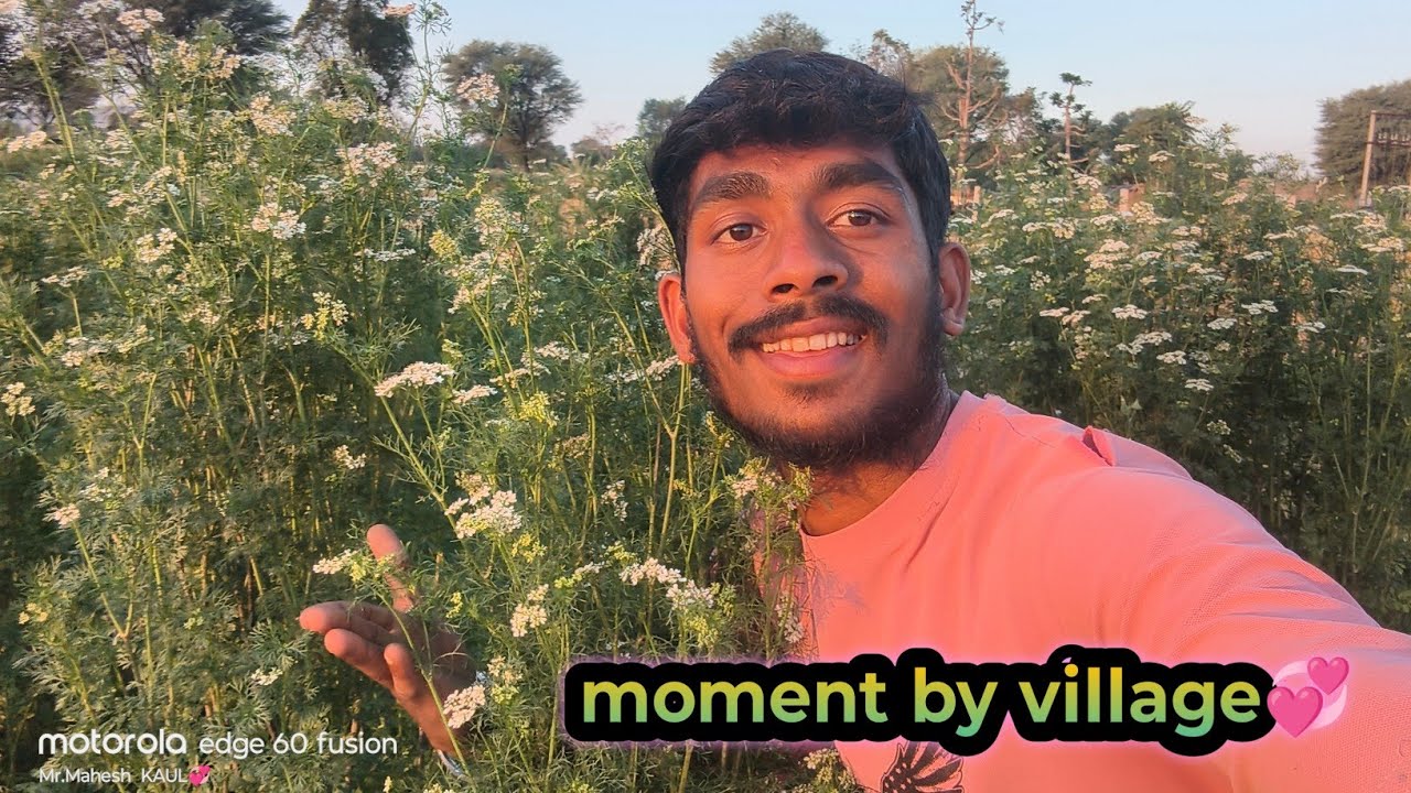 Papa ji ko chay dene gya खेतों में 