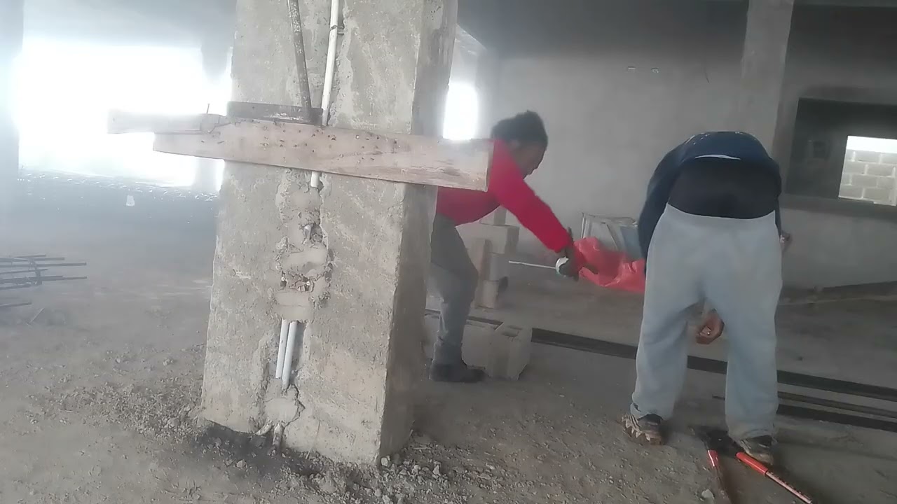 el día está para doblar varilla #construction 