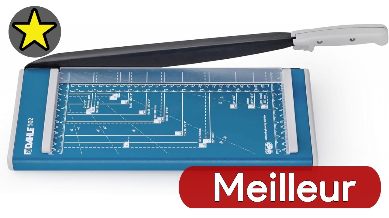 🏆 TOP 3 MASSICOT GUILLOTINE A4 2025 ✂️