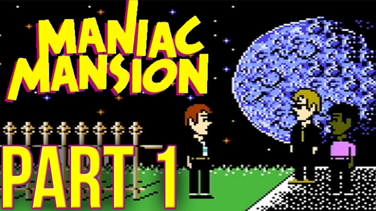 Syd the Cool Kid! | Maniac Mansion (NES) (Syd, Dave, Michael) #PowerPlays Part 1 #16BitWinter