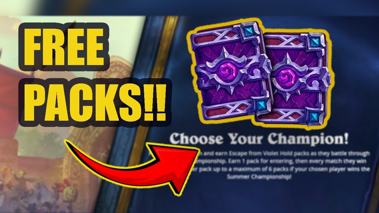 Не пропустите бесплатные наборы карт Hearthstone! Гайд по акции &laquo;Выбор чемпиона&raquo;