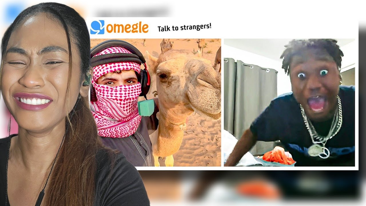 MASKED ARAB - Omegle... But I'm in the DESERT | Reaction