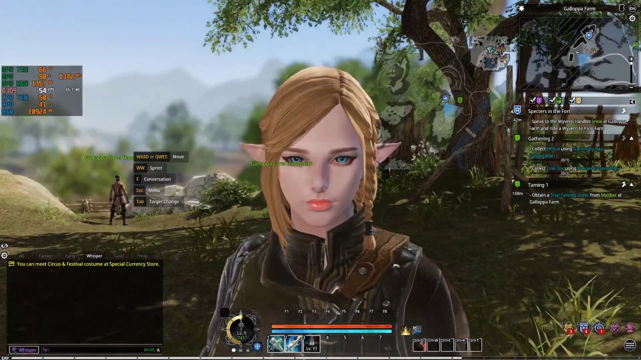 Bless Online NA (Steam) Test fps AMD FX8350/GTX970