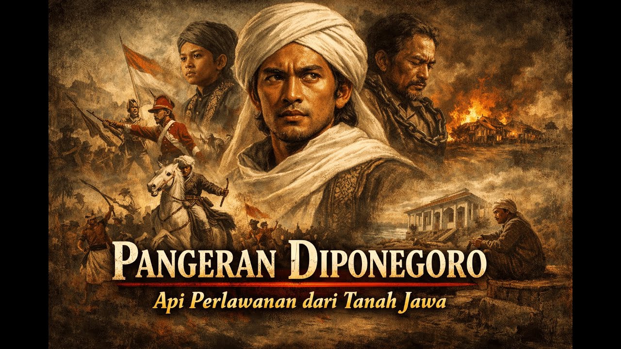 PANGERAN DIPONEGORO |  Api Perlawanan dari Tanah Jawa