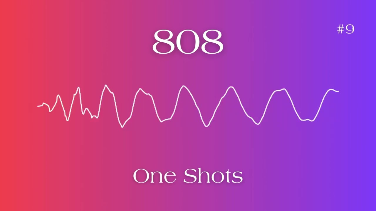 Collection of 808 Sub Bass Kicks. 20 One Shot Sounds #808