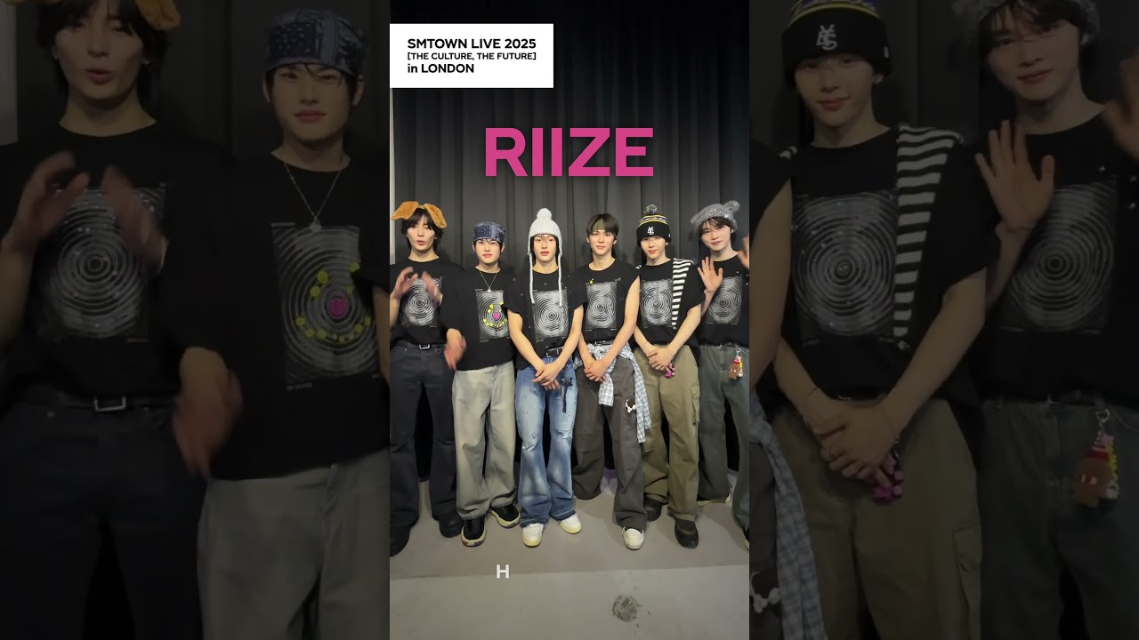 RIIZE invites you to SMTOWN LIVE 2025 [THE CULTURE, THE FUTURE] in LONDON!