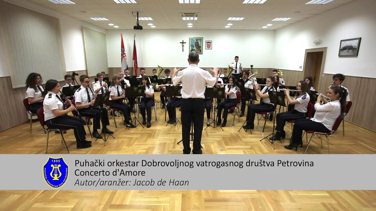 Concerto d'Amore | Puhački orkestar DVD-a Petrovina