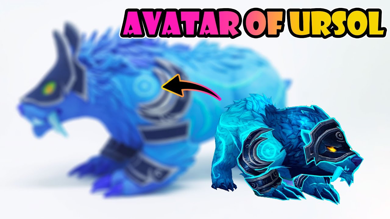 Avatar of Ursol | Glow in the Dark Sculpture | Review | World of Warcraft | by SilentKimiya