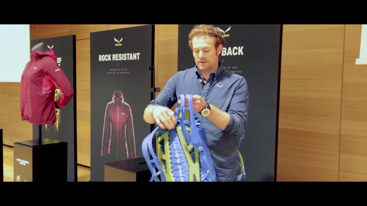 Salewa MTN Trainer Backpack at OutDoor 2017 - Summer 2018
