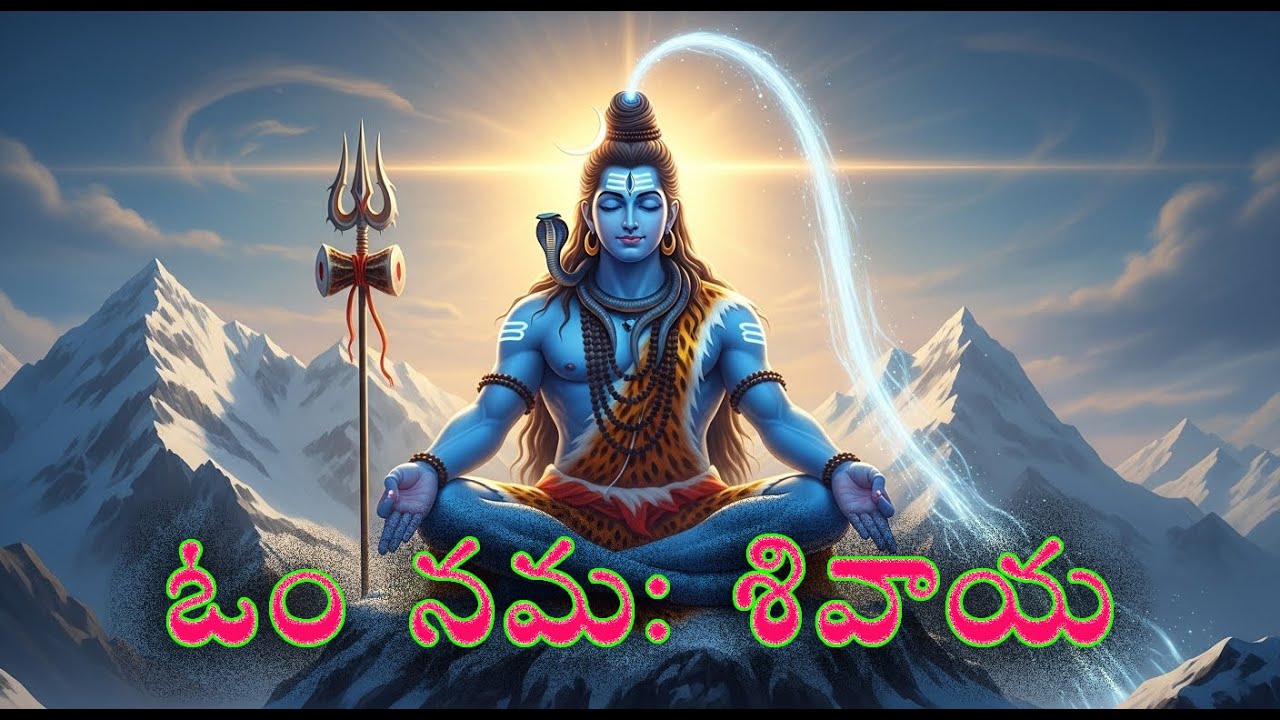 ఓం నమః శివాయ | Powerful Shiva Mantra Chanting | 108 Times | Peaceful Meditation | Lord Shiva Bhajan
