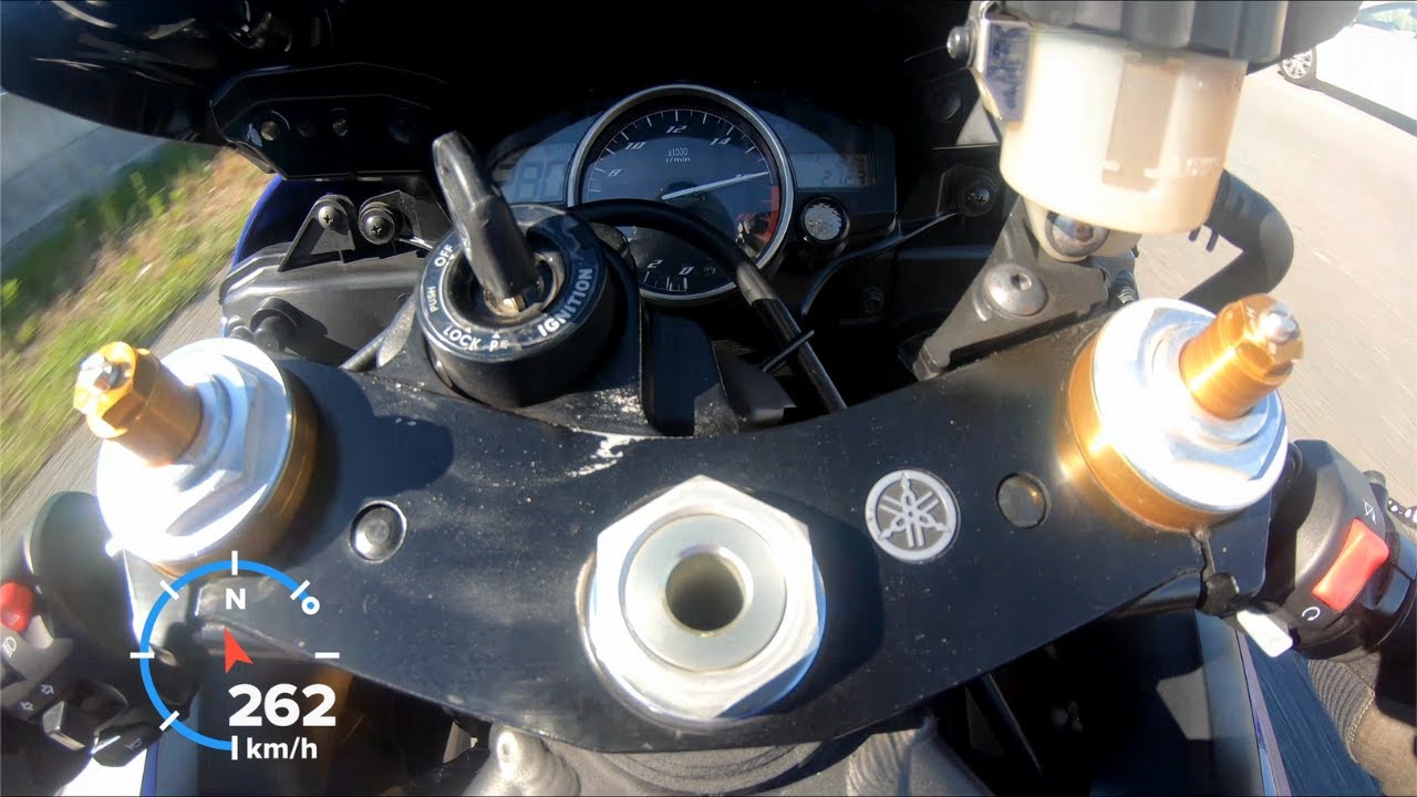 Yamaha R6 2009 Top Speed - @MotoTopSpeed