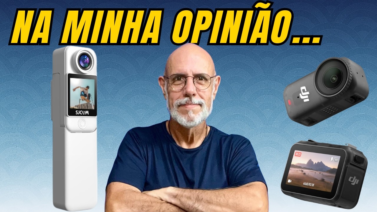 DJI Osmo NANO vs SJCAM C300: Qual o melhor câmera de ação? (Comparativo)