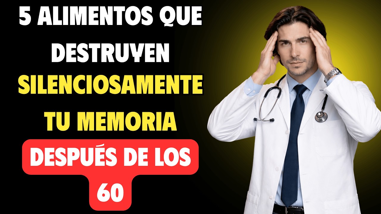 El médico revela: 5 alimentos que debilitan silenciosamente la memoria después de los 60
