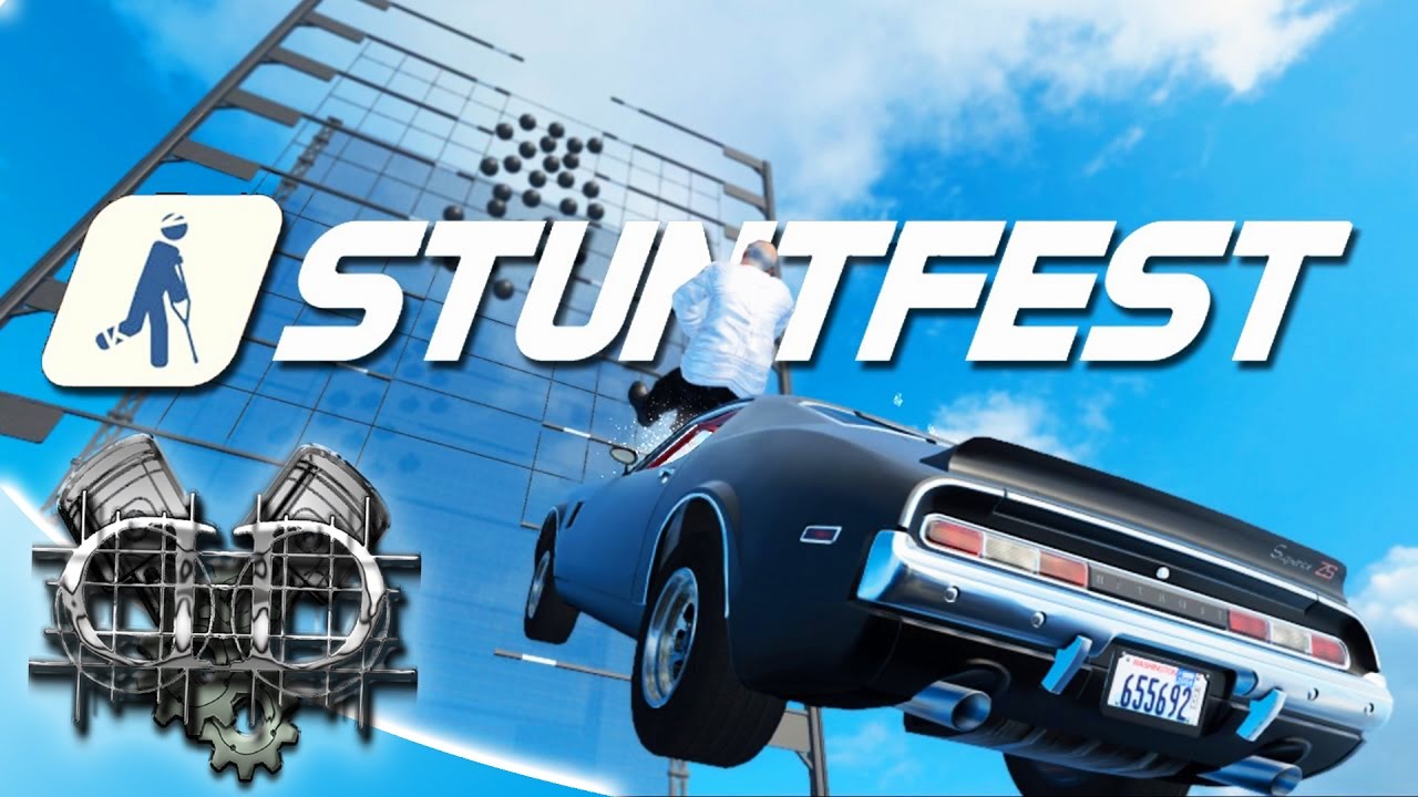 Stuntfest Gameplay : Car Crashes, Blowing up Grandma, Funny Ragdoll Physics!  (HD PC Stuntfest)