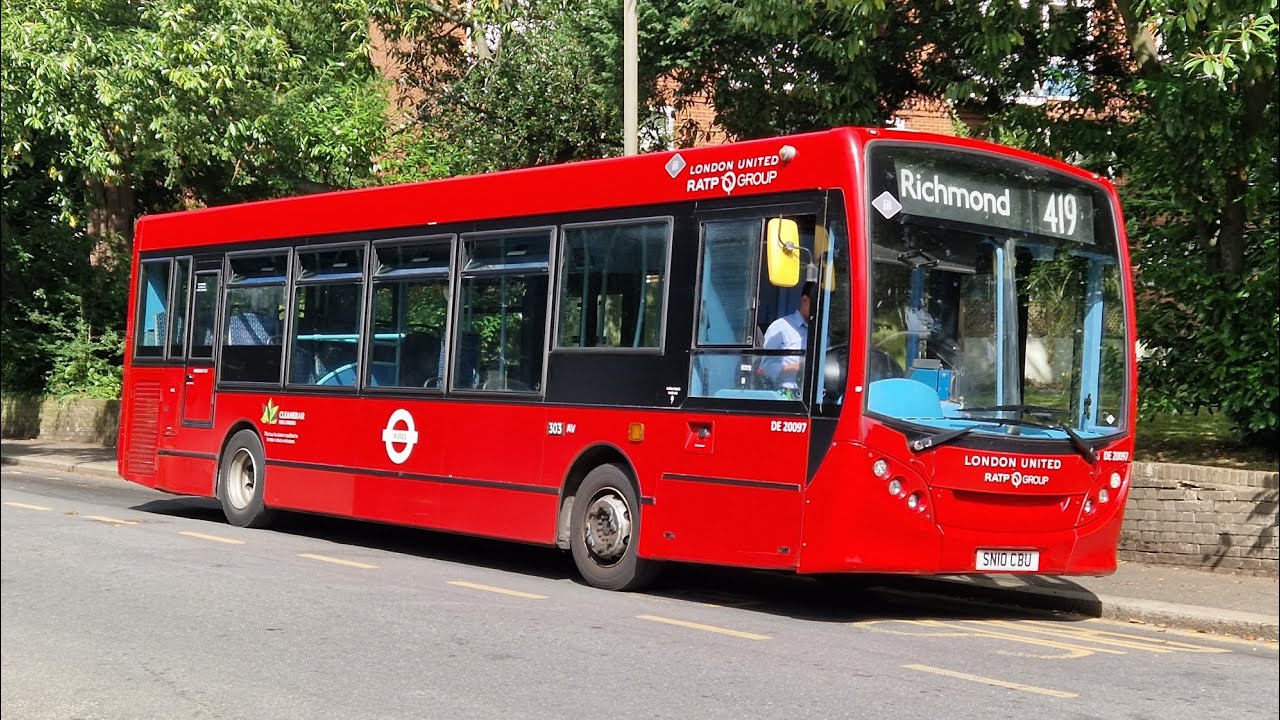 *Nice Bus* RATP DE20097 SN10CBU Bus Route 419