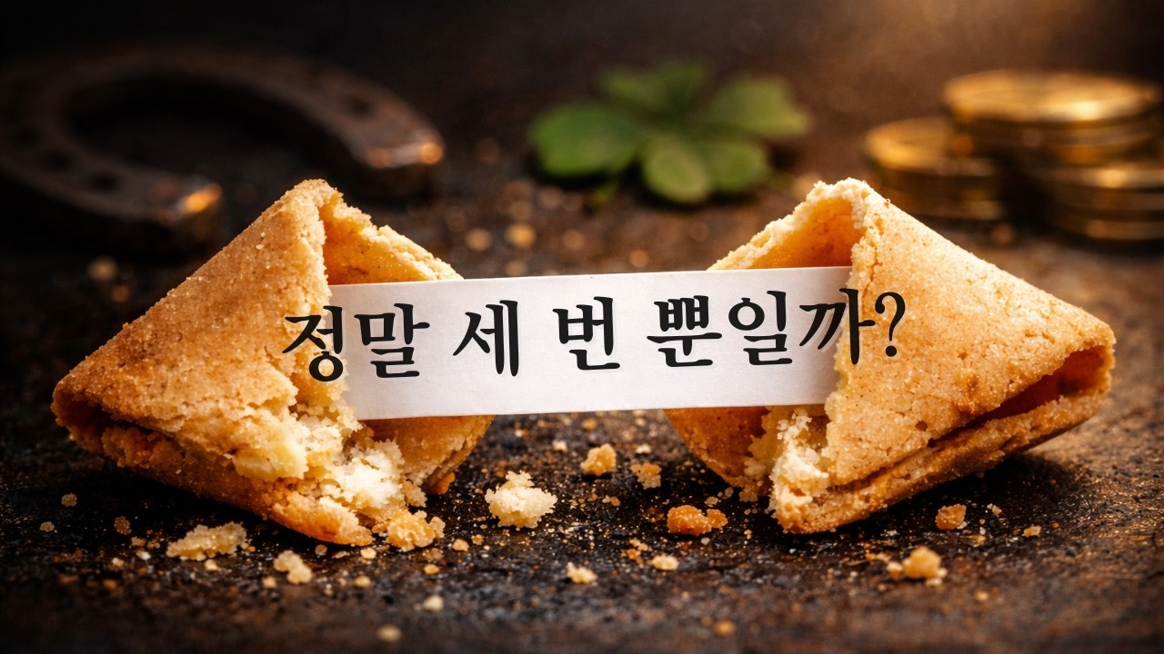 행운은 세 번만 온다?
