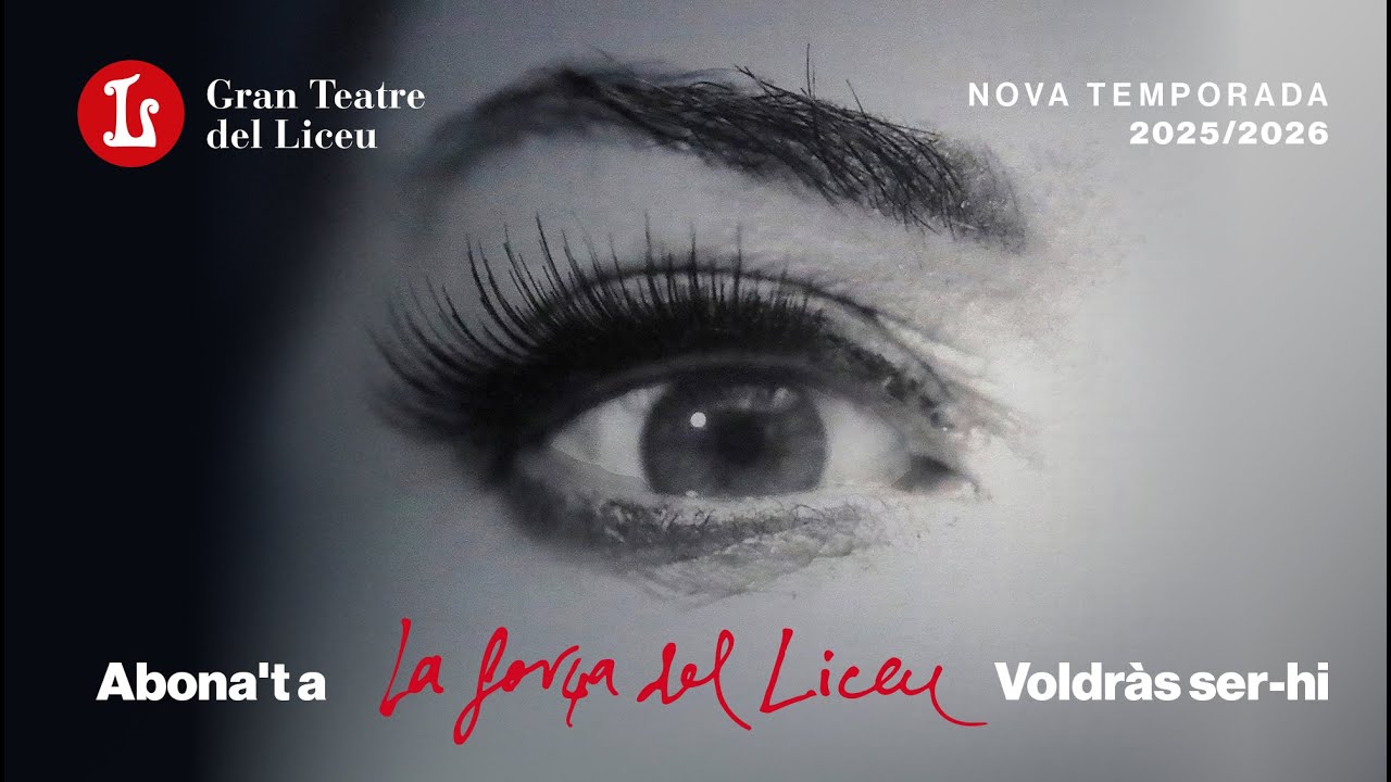 Espot oficial (CATALÀ) – Temporada 2025/2026 | Gran Teatre del Liceu