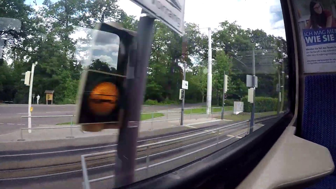 Stadtbahn Stuttgart Mitfahrt U 15 Olgaeck - Ruhbank (Fernsehturm)