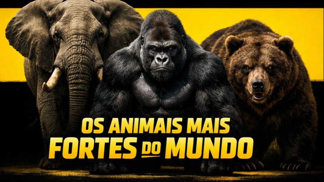 Conheça os Animais Mais Fortes do Mundo
