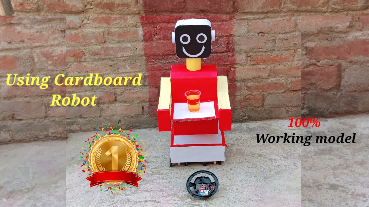 How To Make Homemade Rc Robot Using Cardboard  #towerideas #rcrobot #trading  #howto #robot