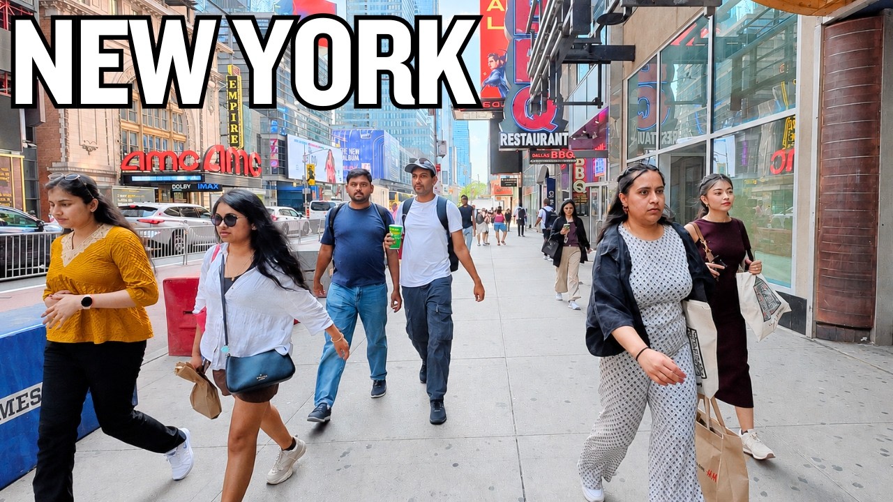 🗽  New York City Midtown Manhattan Walk!