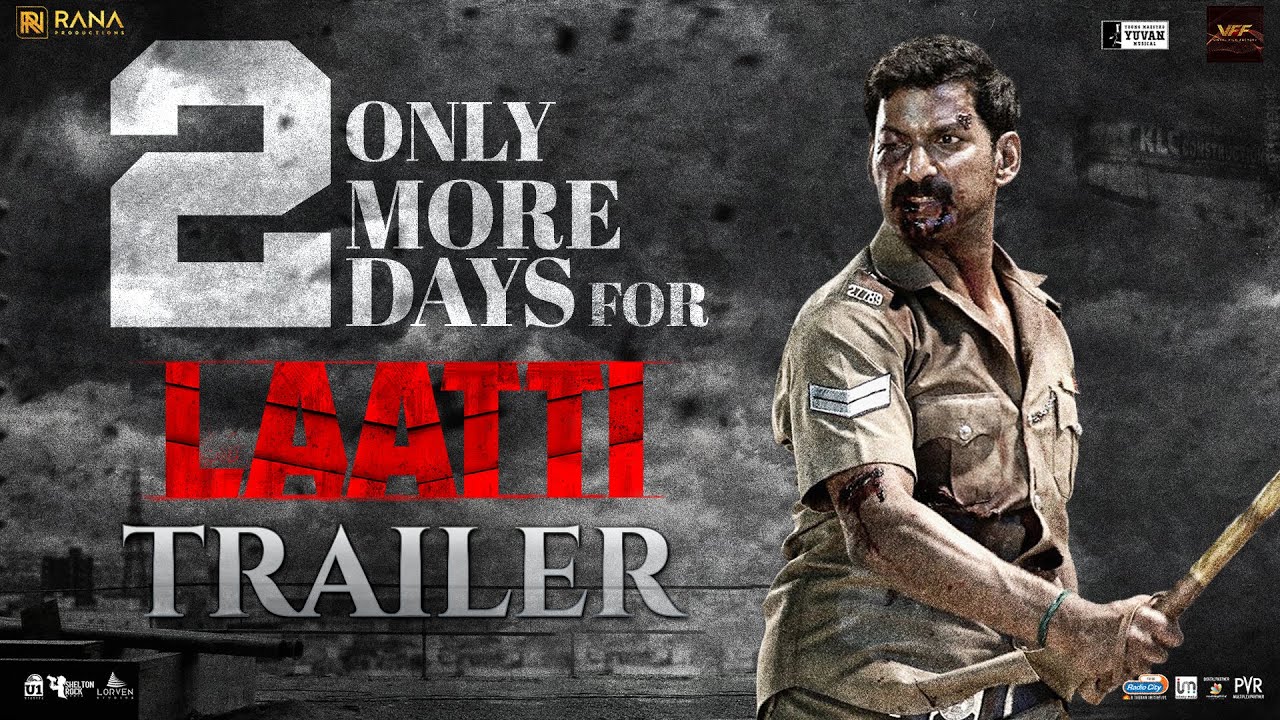 Only 2️⃣ more days! The fiery trailer of #Laatti is all set in style for you ✨