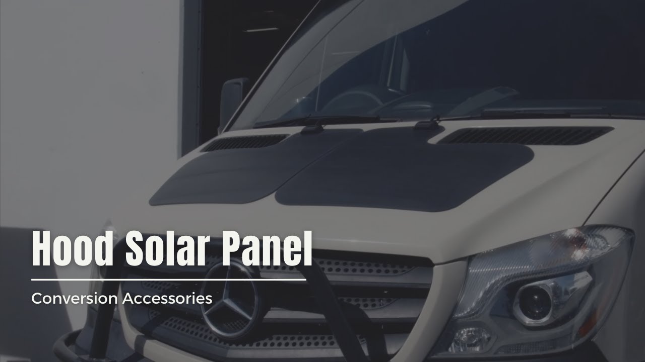 Mercedes Sprinter Hood Solar Panel