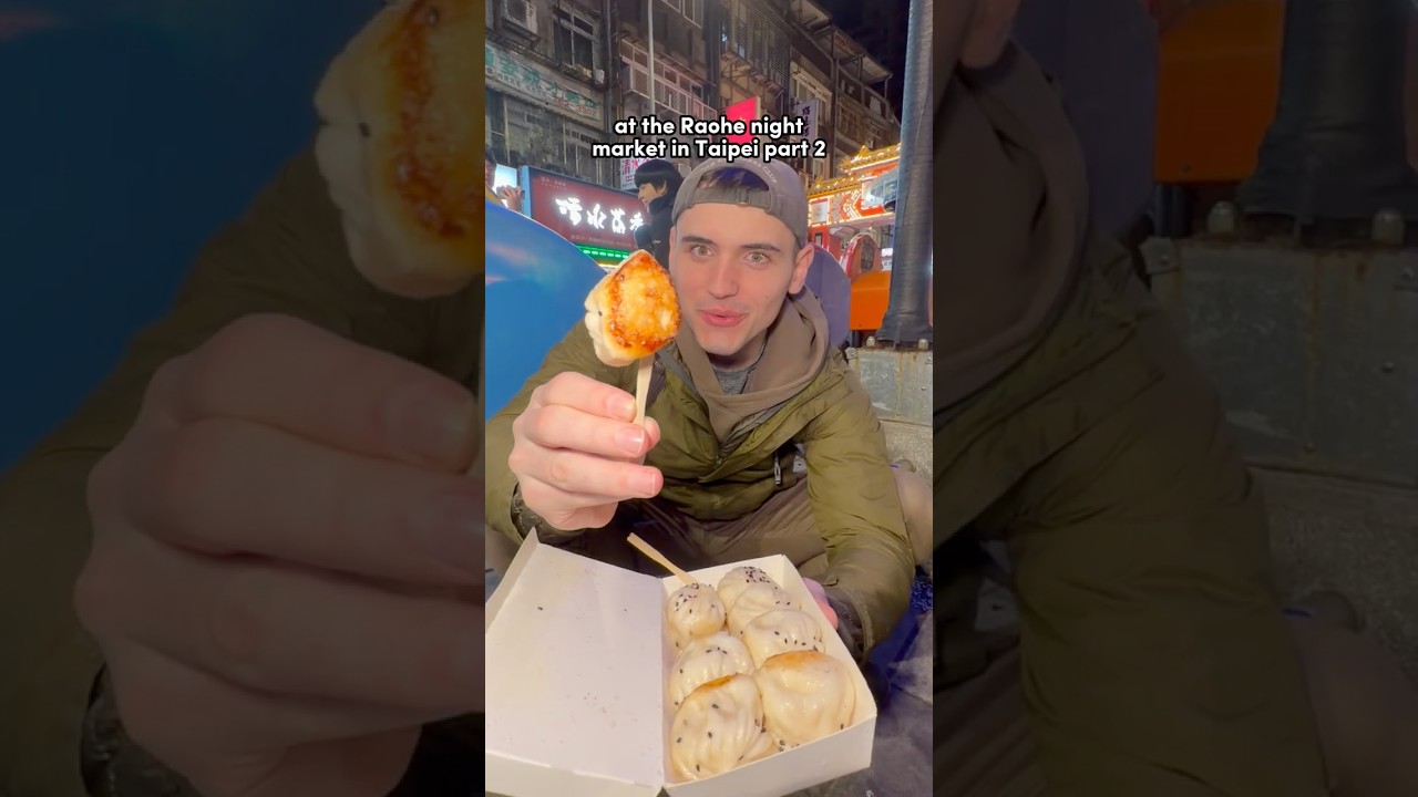 Everything I ate at Raohe Night Market Part 2! 🇹🇼