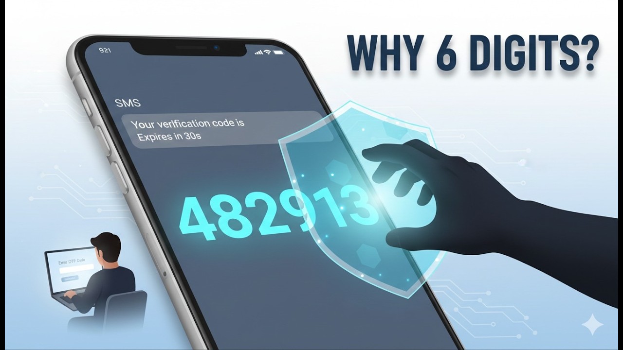 “Why OTP Codes Are Always 6 Digits”