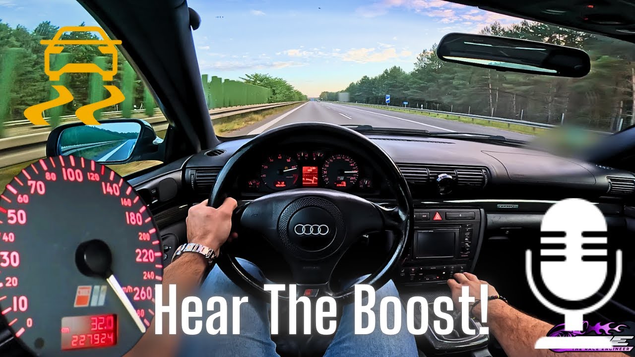 Insane Audi S4 B5 Sound – V6 Biturbo POV Drive with Mic on Exhaust!