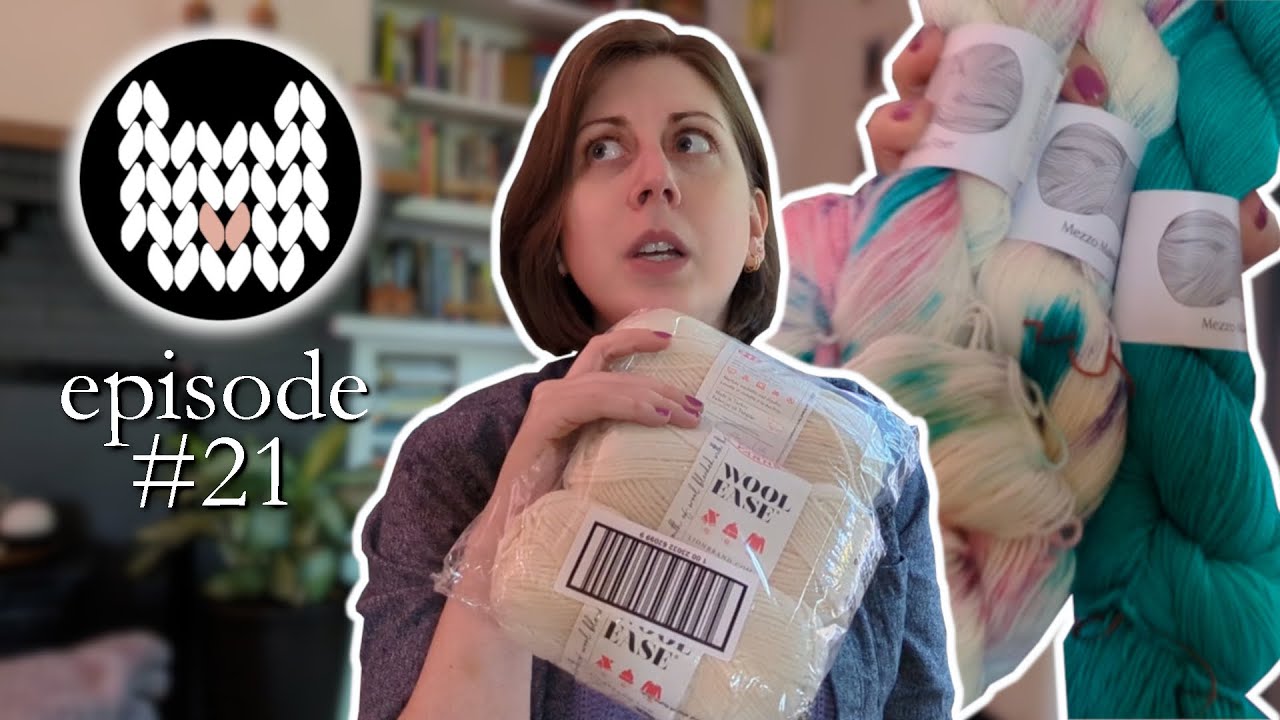 YARN BAN WHO?🛍️ (plus I finished 4 sweaters) Podcast Ep. 21 The Copycat Stitch Knitting Crochet Log