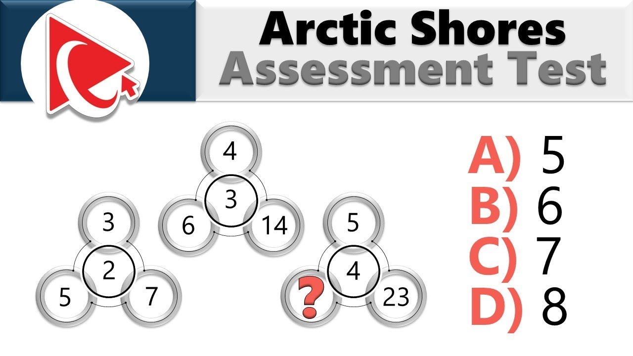 How to Pass ARCTIC SHORES APTITUDE TEST - Questions and Answers with Solutions
