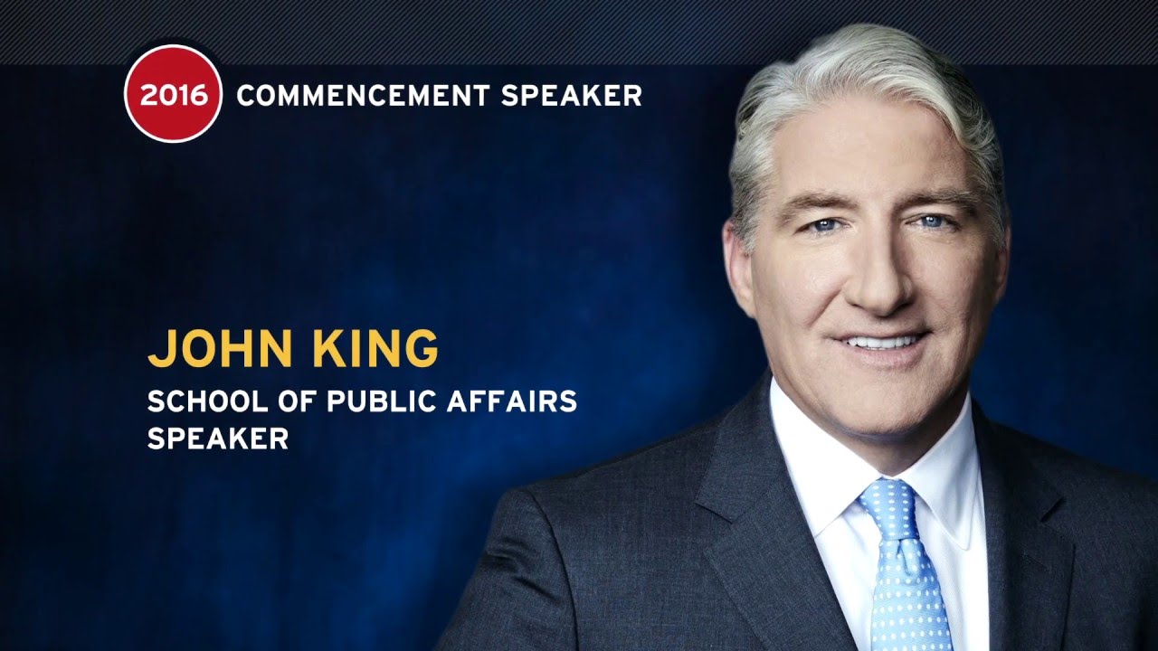 SPA Commencement Speaker John King