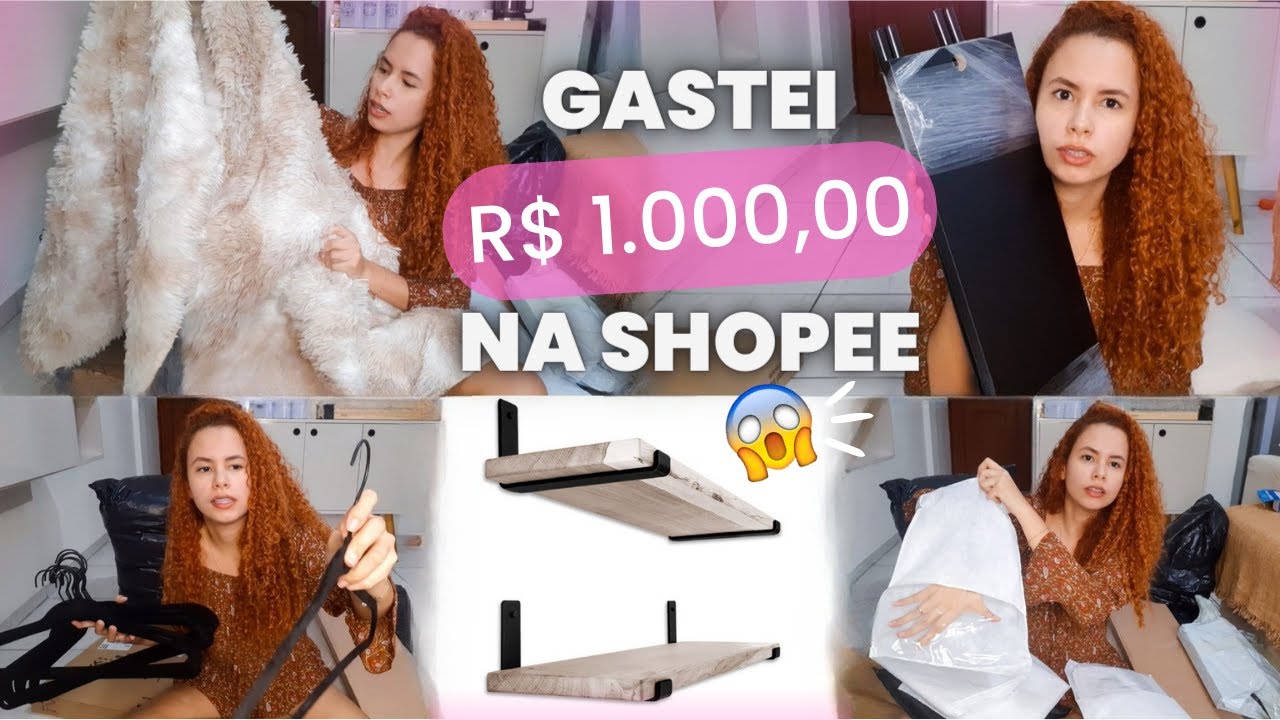 COMPRINHAS DA SHOPEE DE DECORAÇÃO E ORGANIZAÇÃO 💕 | Para Quarto Studio