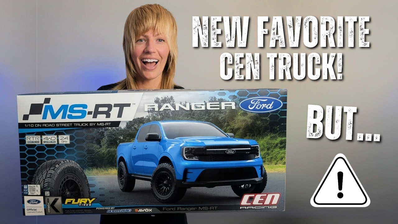 Распаковываем новый радиоуправляемый грузовик CEN FORD RANGER MS-RT!