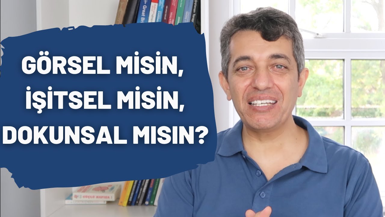 SİZİN ÖĞRENME BİÇİMİNİZ HANGİSİ?