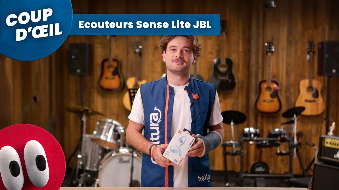 Coup d'oeil sur les écouteurs Sense Lite de JBL ! 🎧