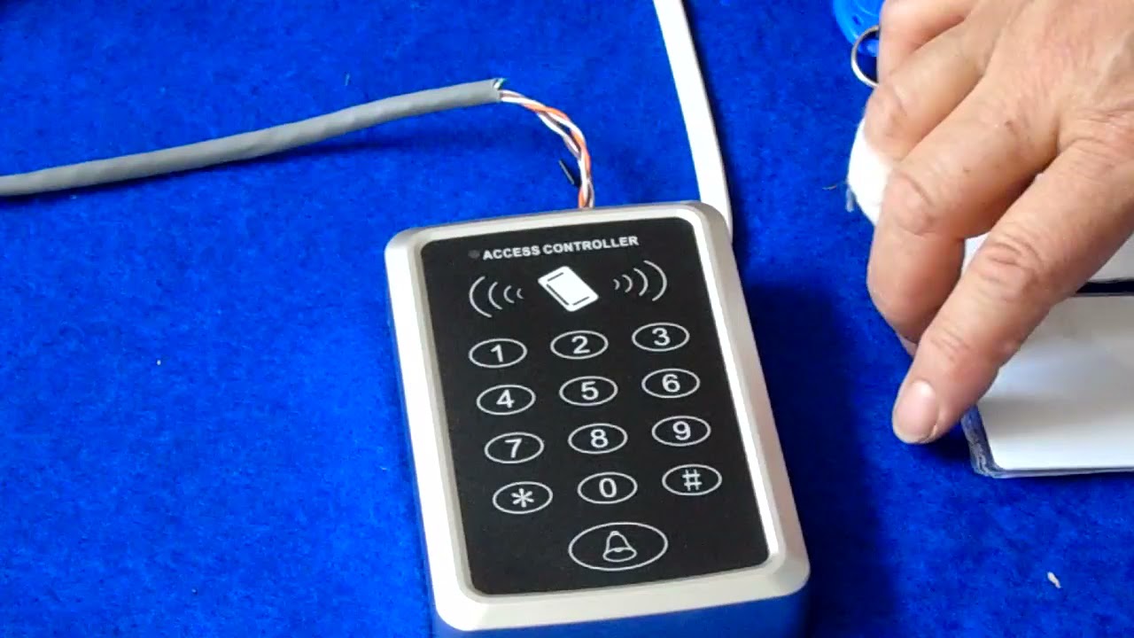 Video tutorial Control de acceso modelo JR-DH711