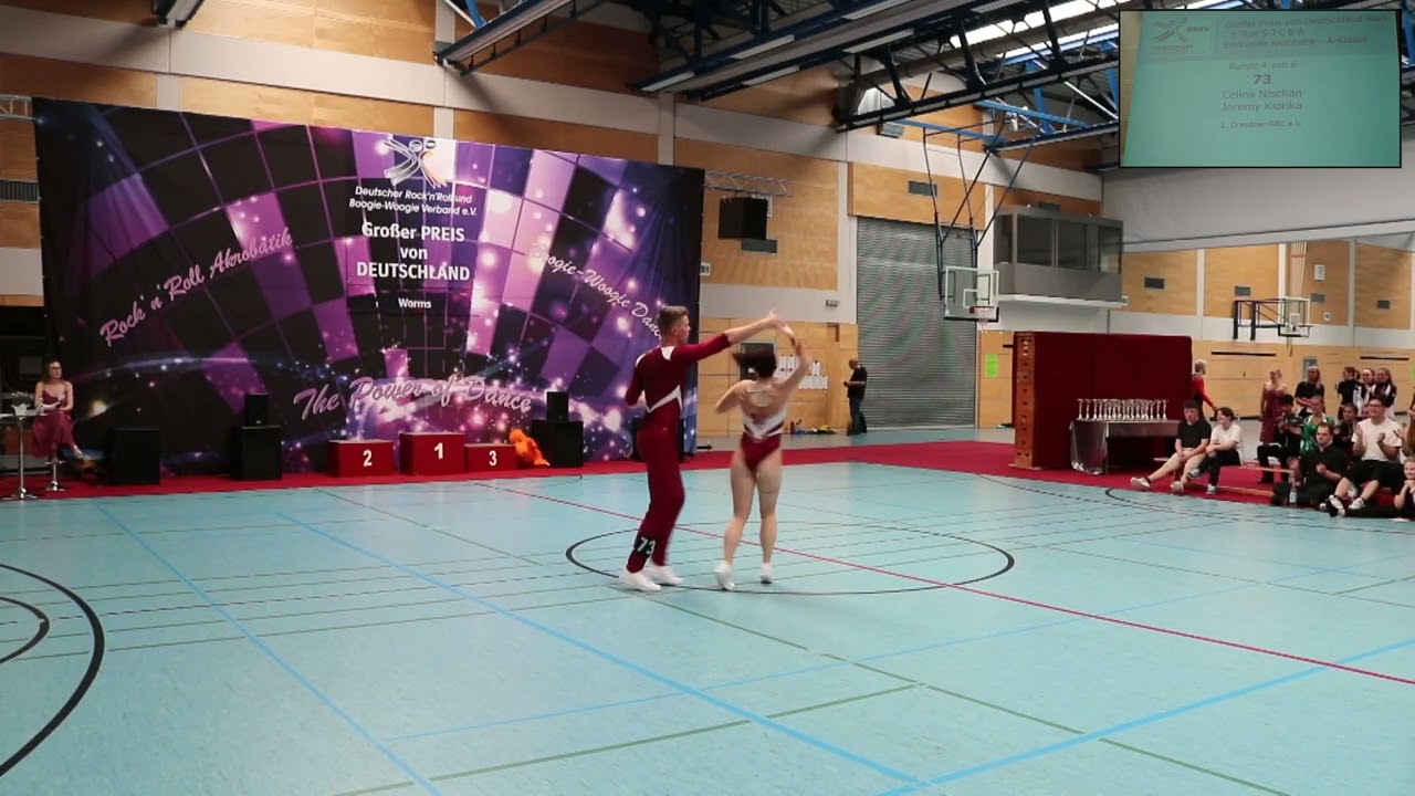Celina Nischan Jeremy Konka, Acrobatic A-Klasse 2.Platz